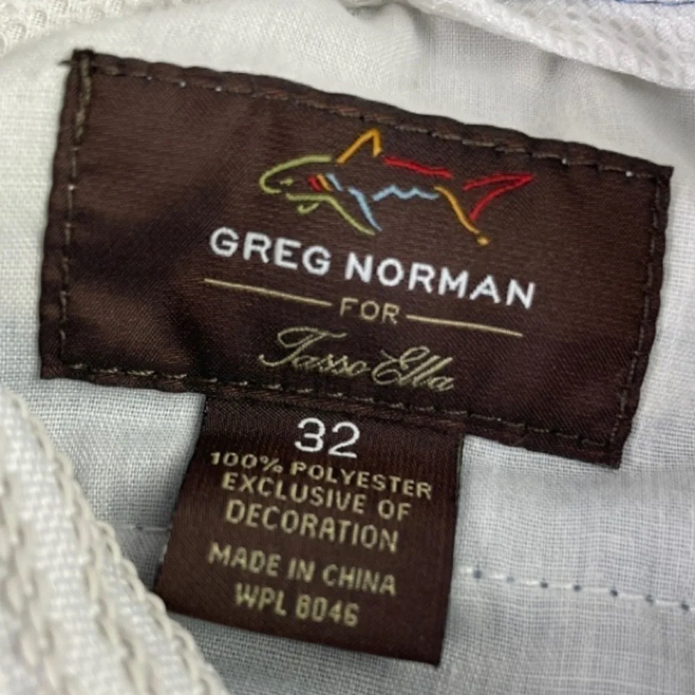 Greg Norman For Tasso Ella Men’s Blue Shorts